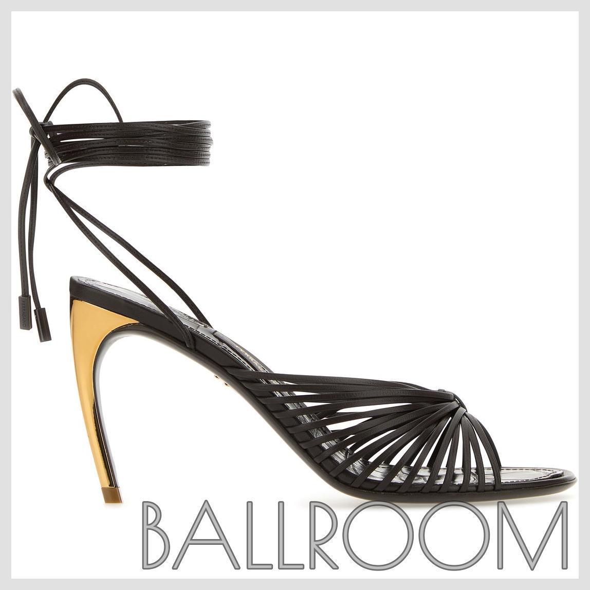 サンダル・ミュール SALVATORE FERRAGAMO DARK BROWN LEATHER ATENA SANDALS