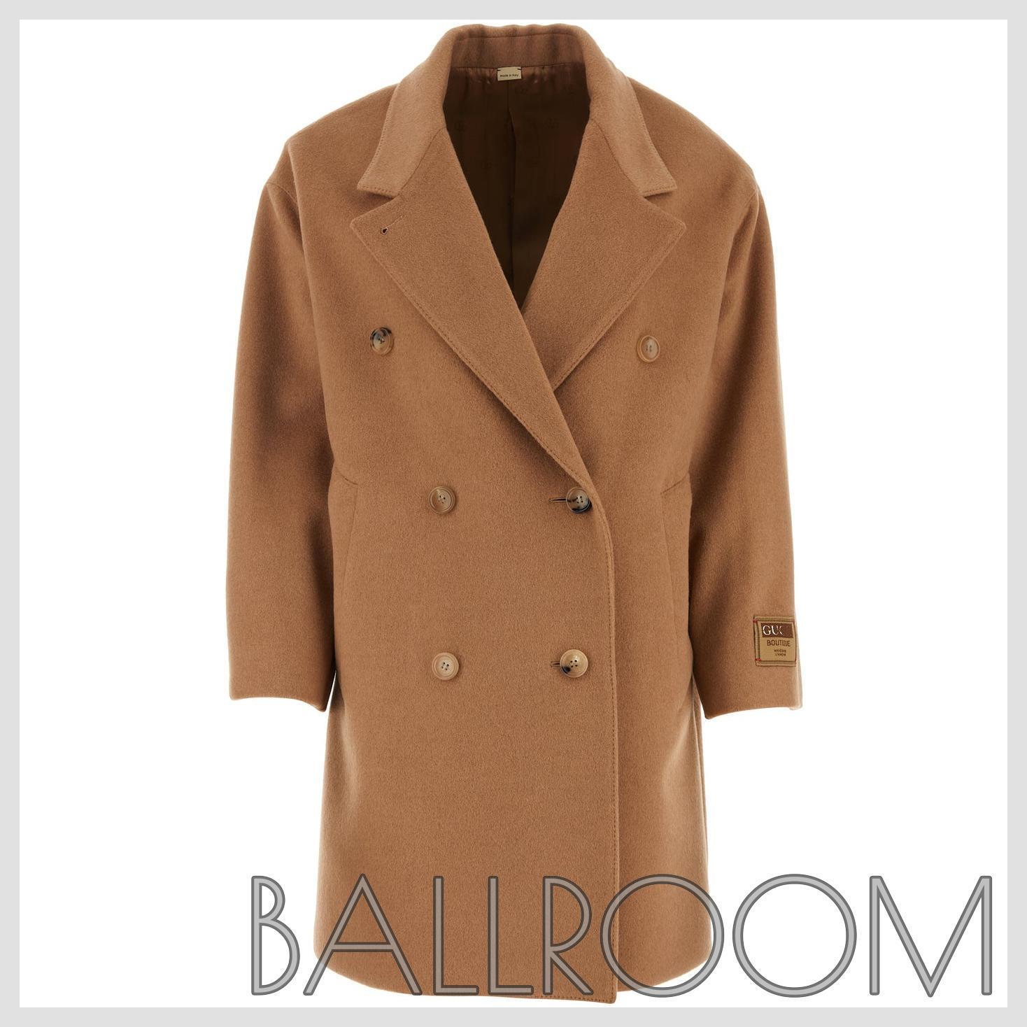 コート GUCCI CARAMEL WOOL COAT