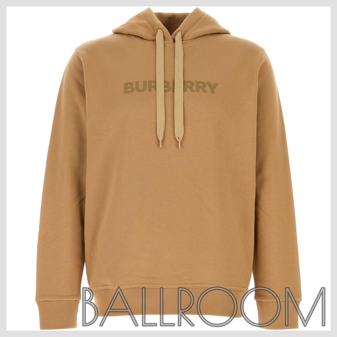 スウェット・トレーナー BURBERRY CAMEL COTTON SWEATSHIRT