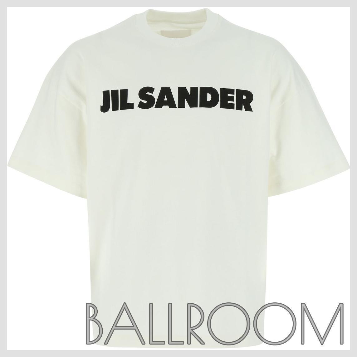 Tシャツ・カットソー JIL SANDER IVORY COTTON OVERSIZE T-SHIRT