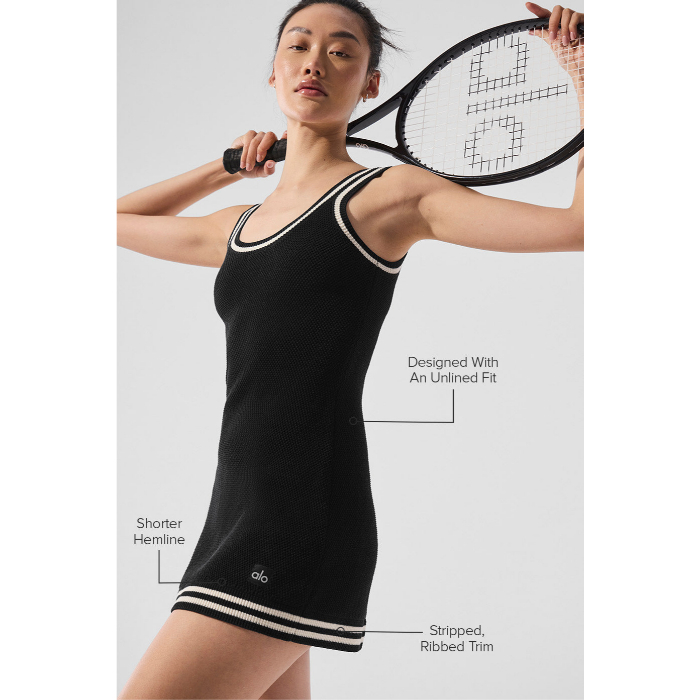 関税負担なし◆ALO Yoga◆Tennis Club セットアップ ニット 関税負担なし◇ALO Yoga◇Tennis Club セットアップ ニット