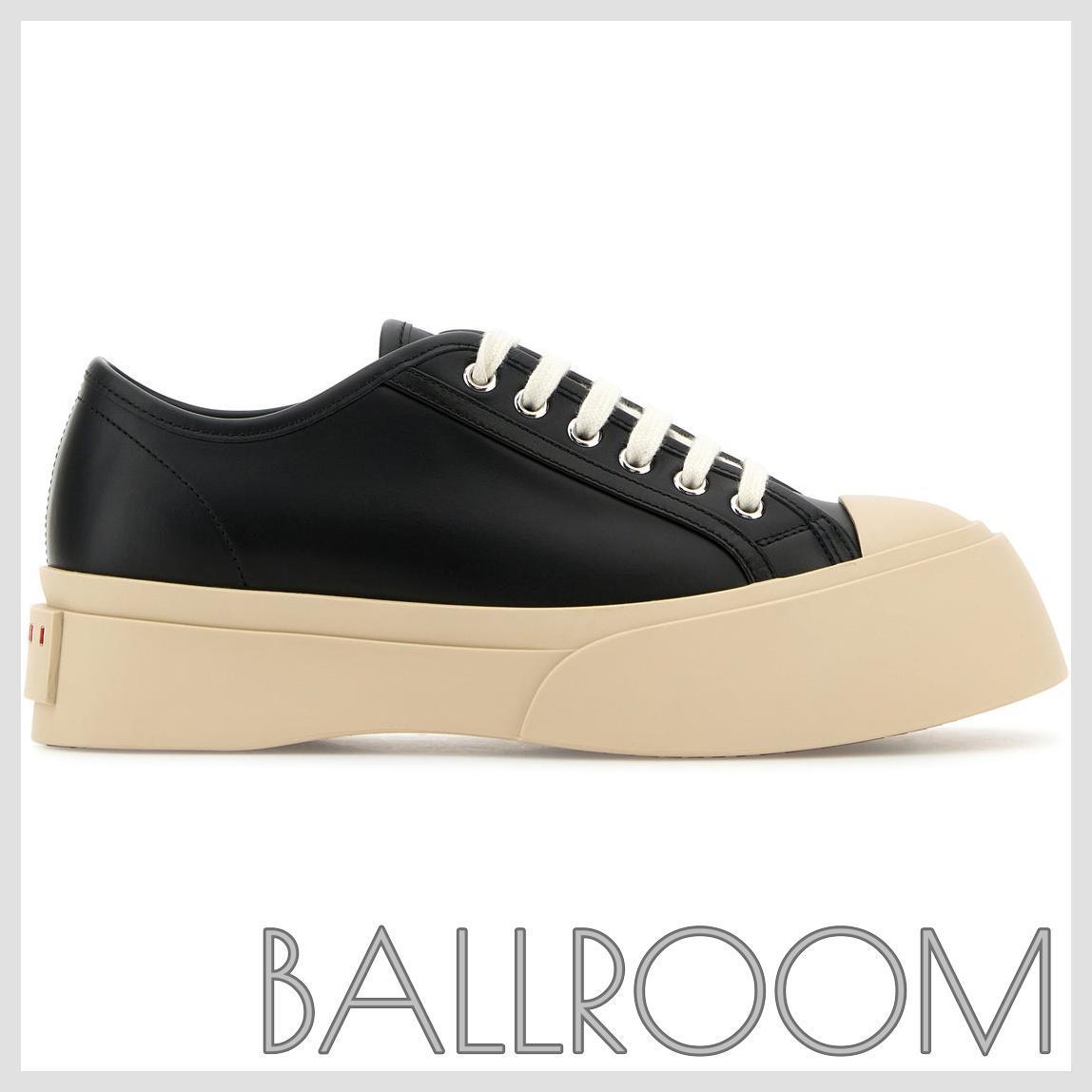スニーカー MARNI BLACK LEATHER PABLO SNEAKERS