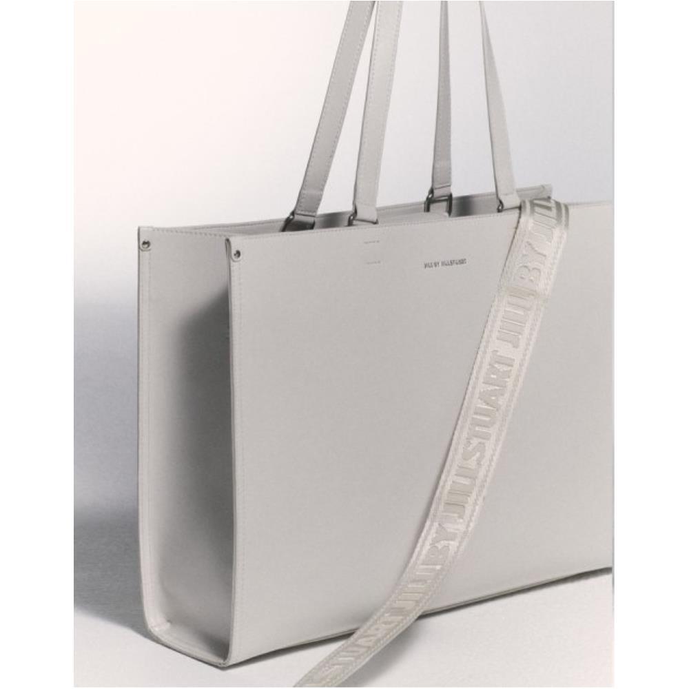 ショルダーバッグ・ポシェット JILLSTUART Chemibag White Leather Large Shoulder Bag JLBA3F3