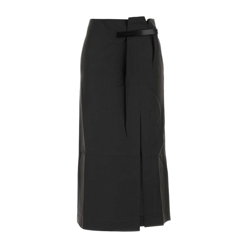 スカート J W ANDERSON Graphite viscose blend skirt