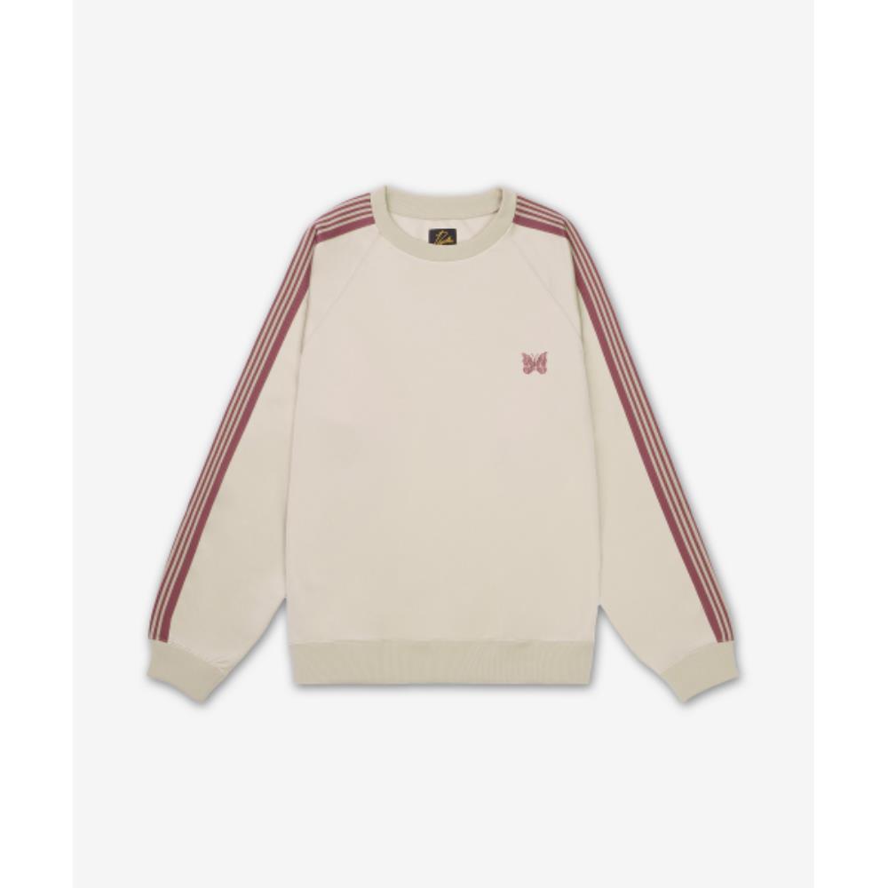 ニット・セーター Needles Track Crewneck Man to Man Ivory QV306IVORY QV306IVOR