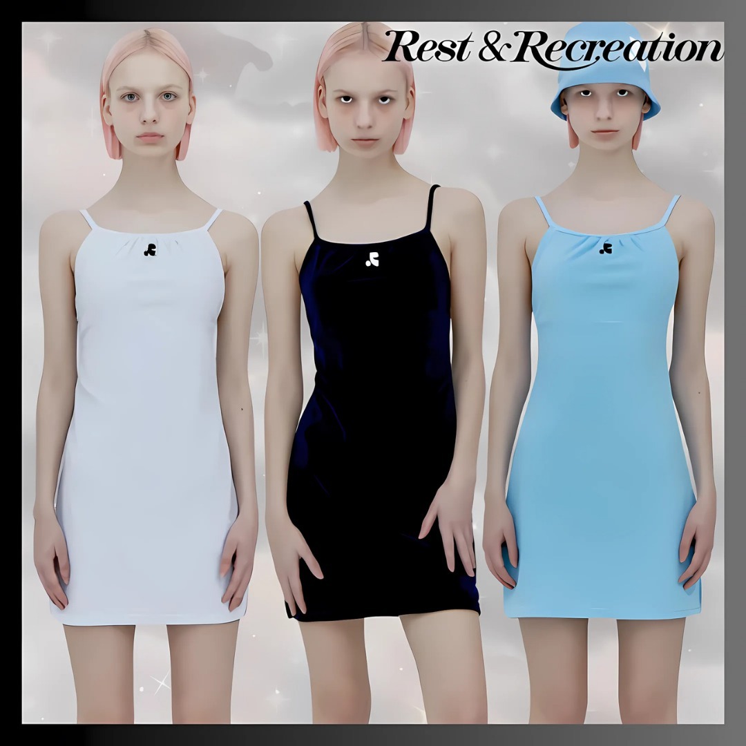 Rest & Recreation☆TERRY MINI DRESS(3color)