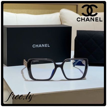 【お洒落に必須アイテム】CHANEL メガネ デモレンス CHANEL シャネル♡ CH3392 ロゴ メガネ デモレンズ (CHANEL