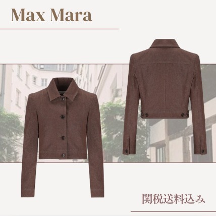 【MaxMara】CARPA ピュア コットン デニムルック ジャケット