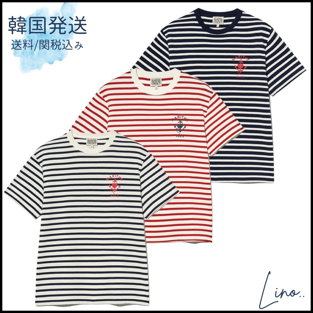 【Marithe+Francois Girbaud】関税/送料込み MARINE STR TEE