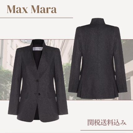 【Max Mara】BEATRICE ピュア コットン デニム ジャケット