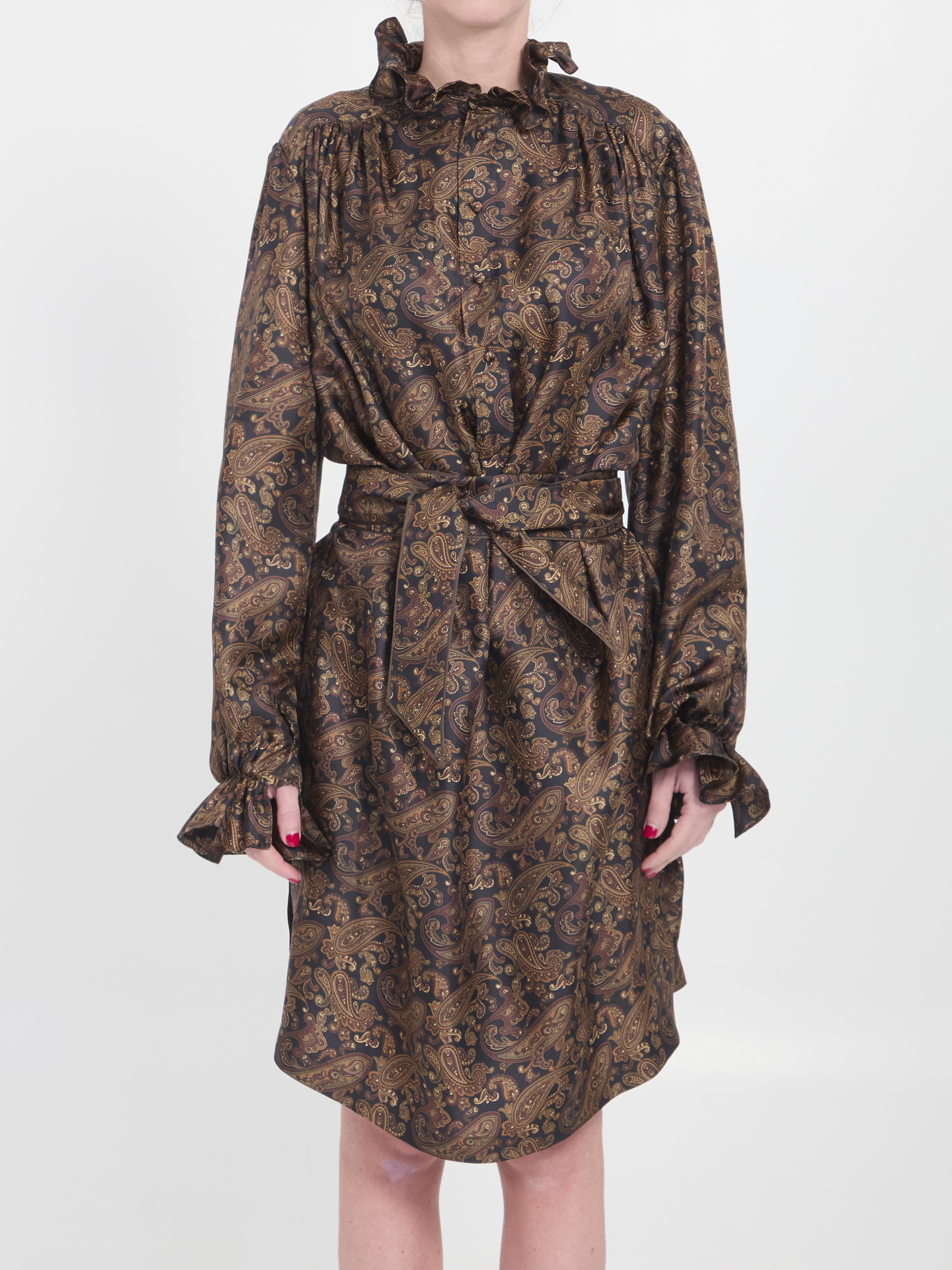 【関税&送料込】Saint Laurent Paisly Dress