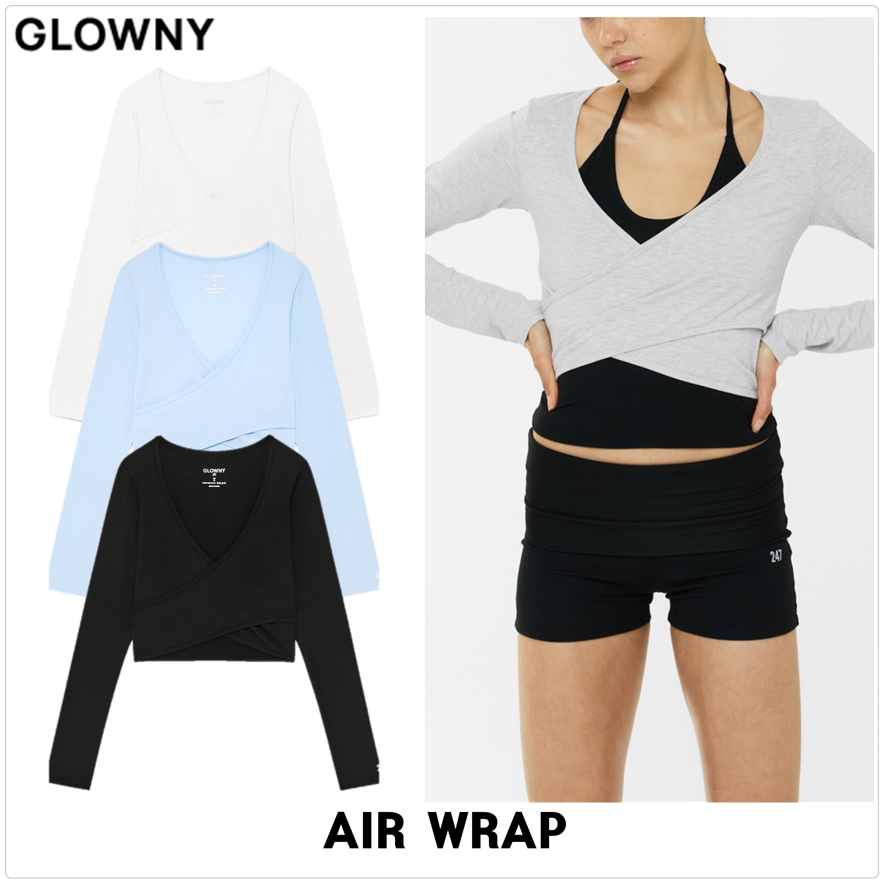 [GLOWNY] AIR WRAP★新作・25SS★韓国ファッション★関税込み★