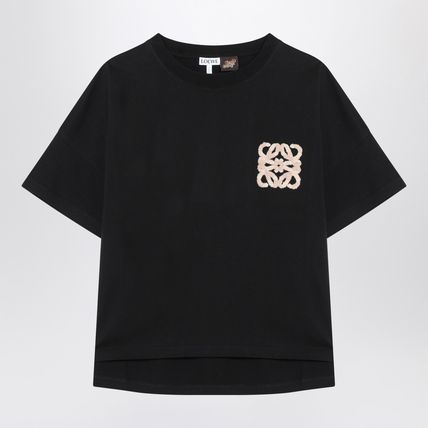 LOEWE ロエベ 衣類 オーバーサイズ ショート Tシャツ レディース