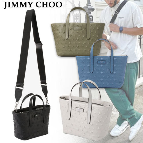 国内直営【JIMMY CHOO】ピムリコ/S ミニ トートバッグ 2way