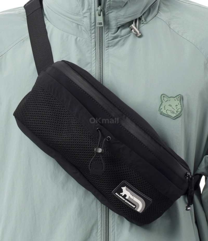 MAISON KITSUNE｜ (FLASH FOX BUMBAG (NM05171WQ4034-P199))