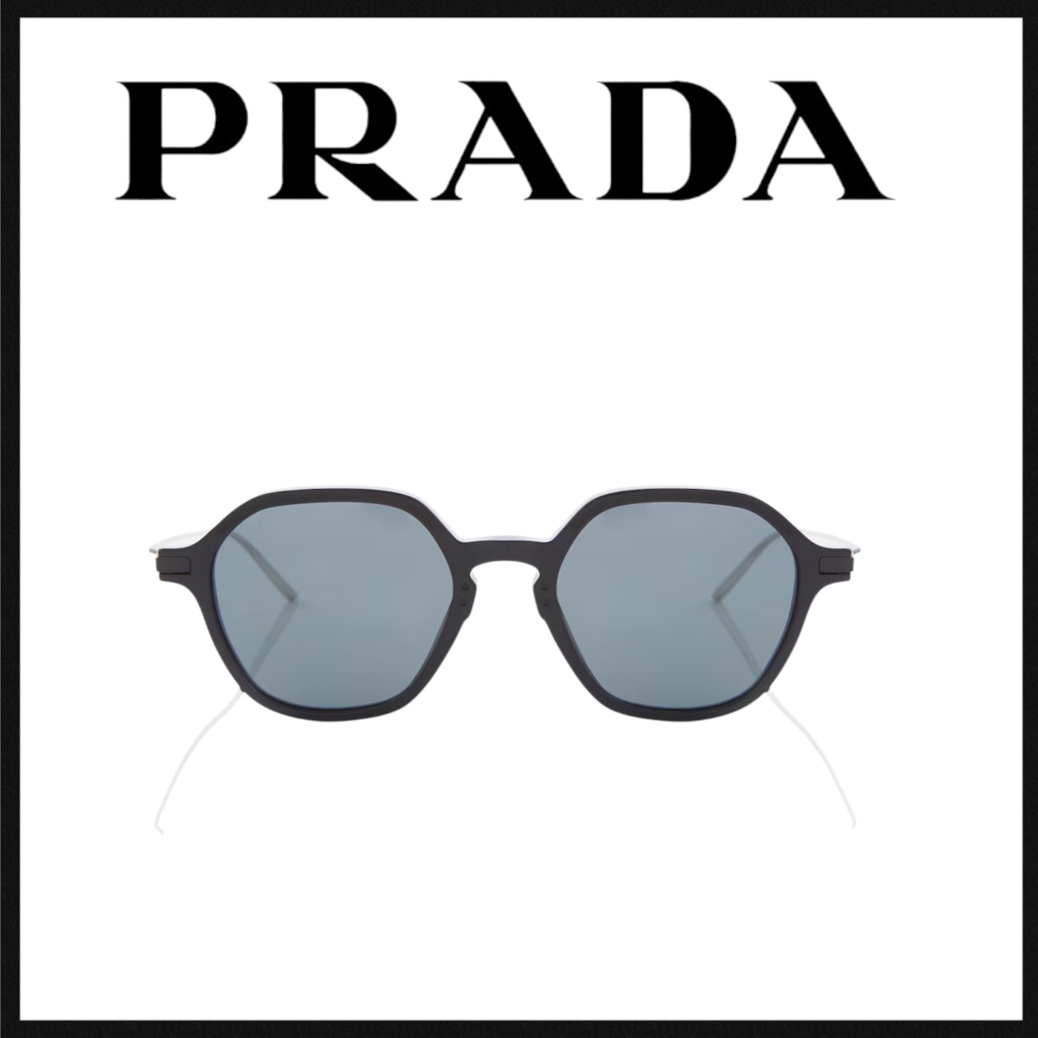 【在庫わずか】Prada プラダ 軽量 オーバルサングラス