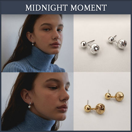 ★大人気★MIDNIGHT MOMENT★symmetry ball earring★ピアス MIDNIGHT MOMENT.(ミッドナイトモーメント) ピアス(レディース