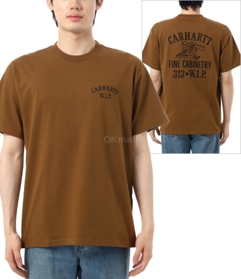 CARHARTT WIP｜ (S/S CABINETRY T-SHIRT(I034779 08W.XX))