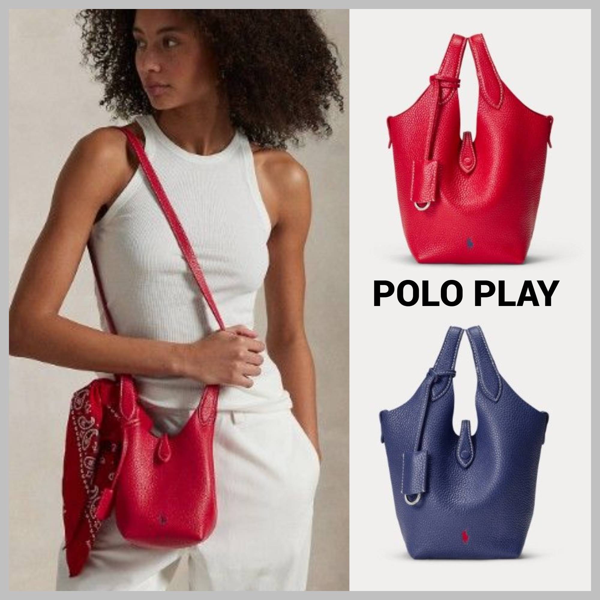 入手困難POLO PLAY☆Polo Ralph Lauren☆可愛いスモールトート