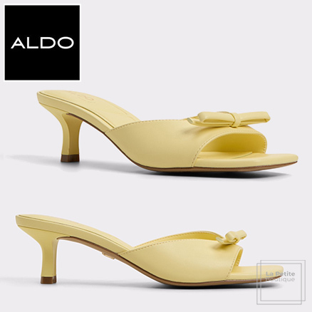 【ALDO】パステル・リボン☆Belerose☆ミニヒール・サンダル