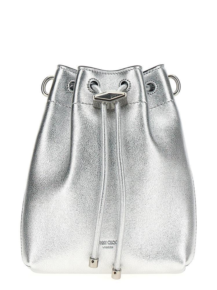 Jimmy Choo 巾着 ドローストリング クロスボディバッグ/関税込