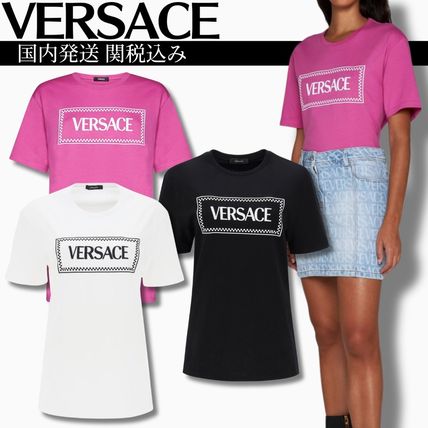 ピンク系 VERSACE(ヴェルサーチェ) Tシャツ・カットソー