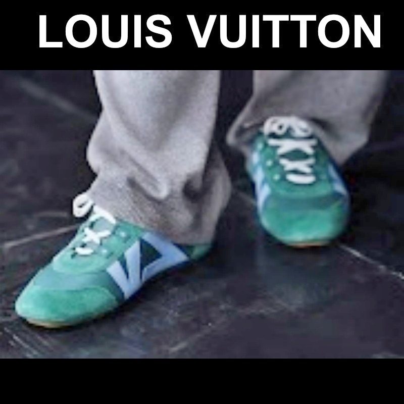 《大人気》LV スニーカリーナ バレリーナ グリーン