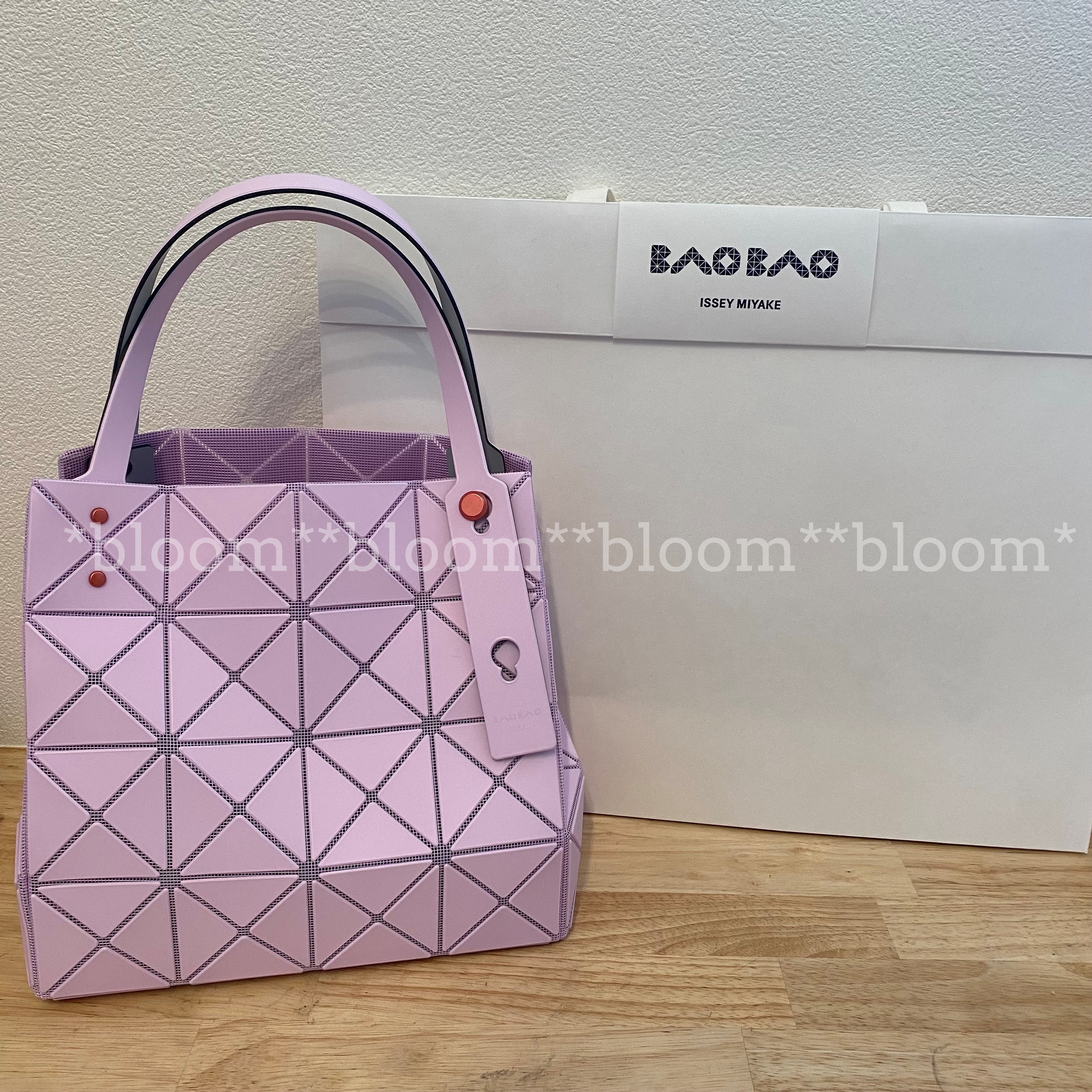 イッセイミヤケ ISSEY MIYAKE BAOBAO トートバッグ PVC オレンジ