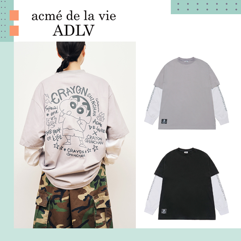 ADLV ♥ SHINCHAN DOUBLE LAYER LONG SLEEVE