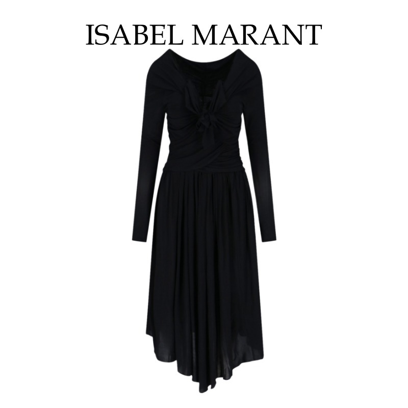 【Isabel marant】ドレープマキシドレス