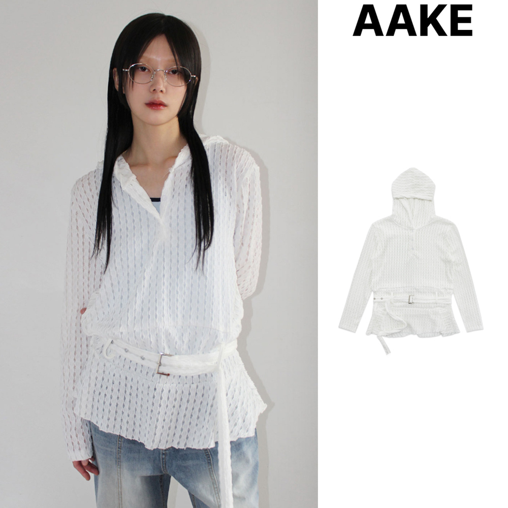 【AAKE】[BELT SET] PUNCHING FRILL OPS