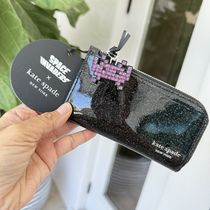 kate spade new york(ケイトスペード) 折りたたみ財布 日本未入荷【Space Invaders X kate spade】コラボ スリム折財布