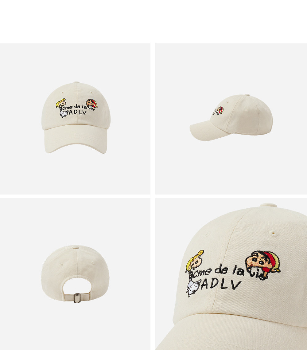 ADLV ♥ SHINCHAN BASIC LOGO BALL CAP /追跡付 ADLV] SHINCHAN BASIC LOGO BALL CAP /追跡付 (acme de la vie