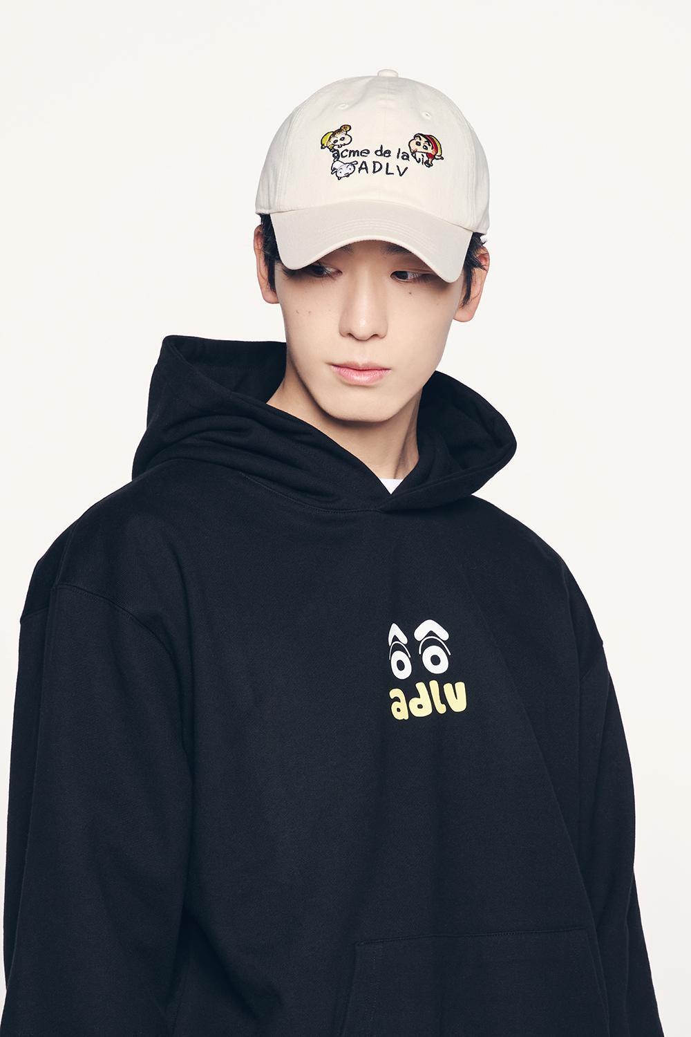 ADLV ♥ SHINCHAN BASIC LOGO BALL CAP /追跡付 ADLV] SHINCHAN BASIC LOGO BALL CAP /追跡付 (acme de la vie