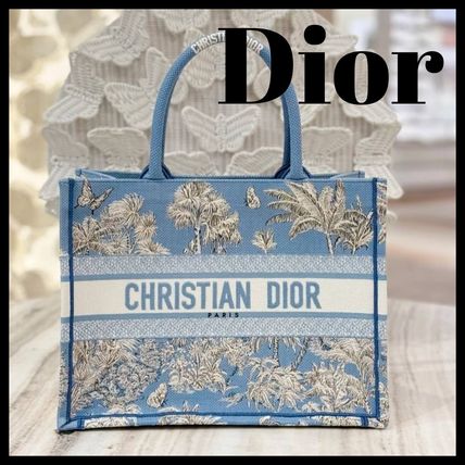 花柄 Dior BOOK TOTE(ディオール ブックトート) バッグ・カバン