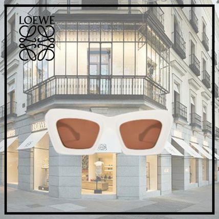 ホワイト（白）系 LOEWE(ロエベ) サングラス(レディース) - 海外
