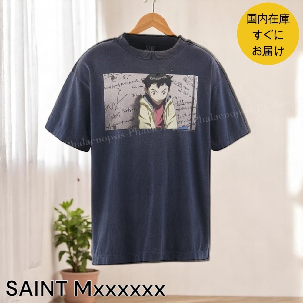 すぐ届く●SAINT Mxxxxxx●PLUTO コットン 半袖 Tシャツ