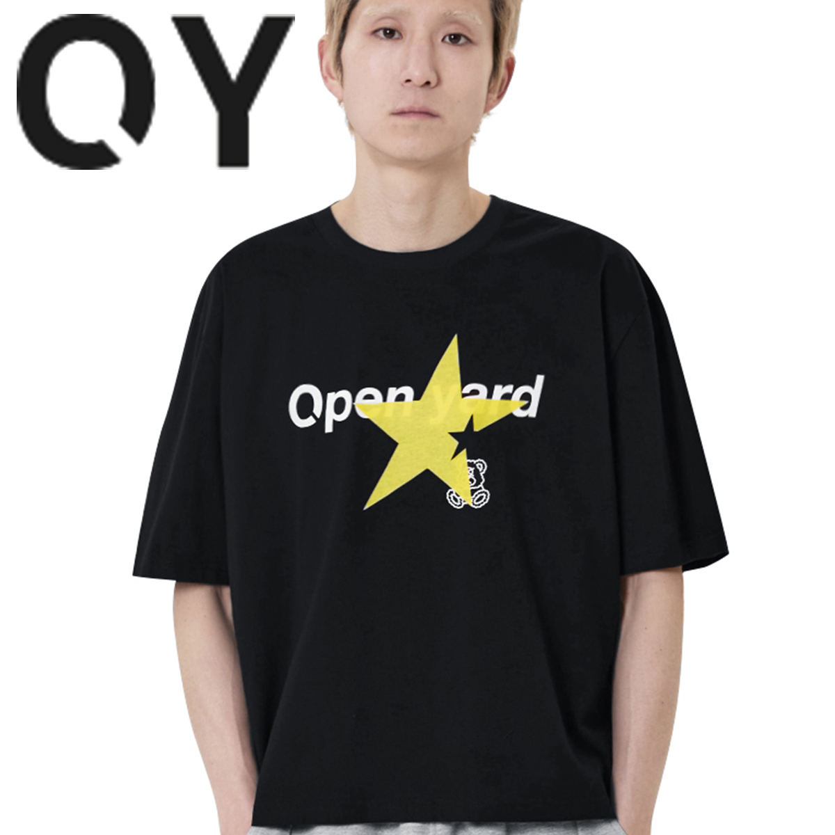 ★OY★DOLLY STAR LOGO CROPPED TEE - BLACK★正規品/直送料込