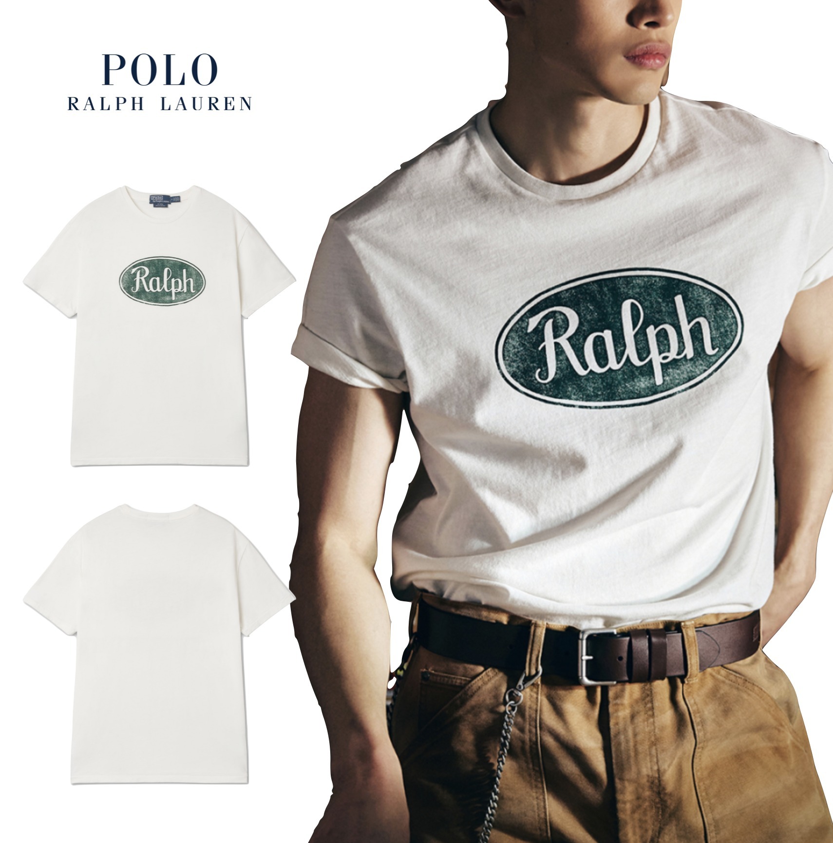 [RALPH LAUREN]WORKWEAR CAPSULE Classicフィット Ralph Tシャツ
