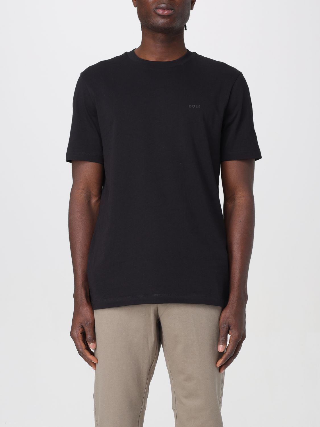 Tシャツ・カットソー BOSS Men T-shirt Black 50468347 001