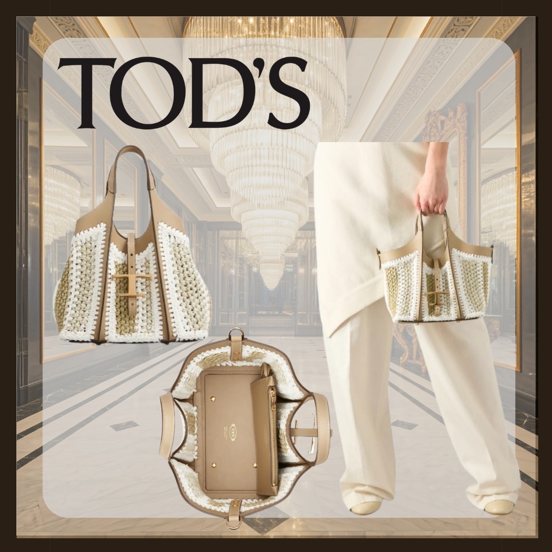 【TOD's】トッズ 新作 大人気商品 ショッピングバッグ ミニ
