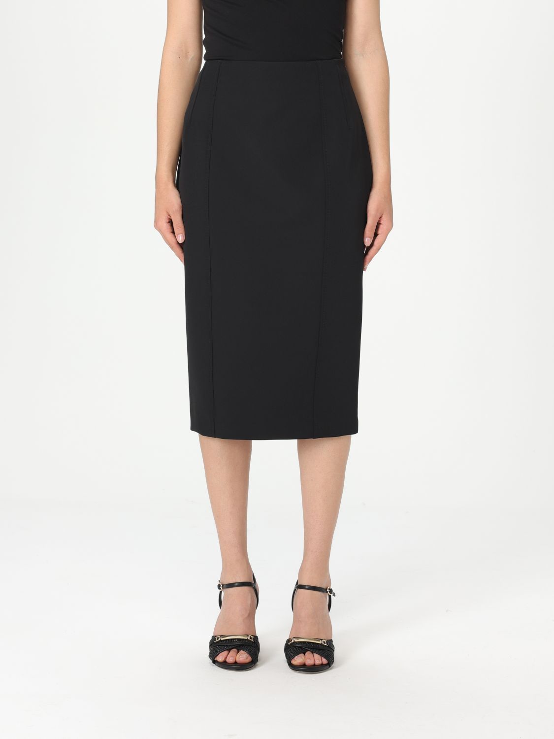 スカート LIU JO Woman Skirt Black CA5095T2200 22222