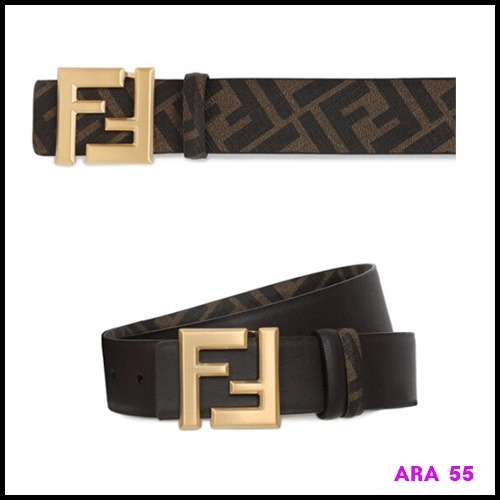FENDI(フェンディ)正規品/関税送料込み Square Reversible Belt