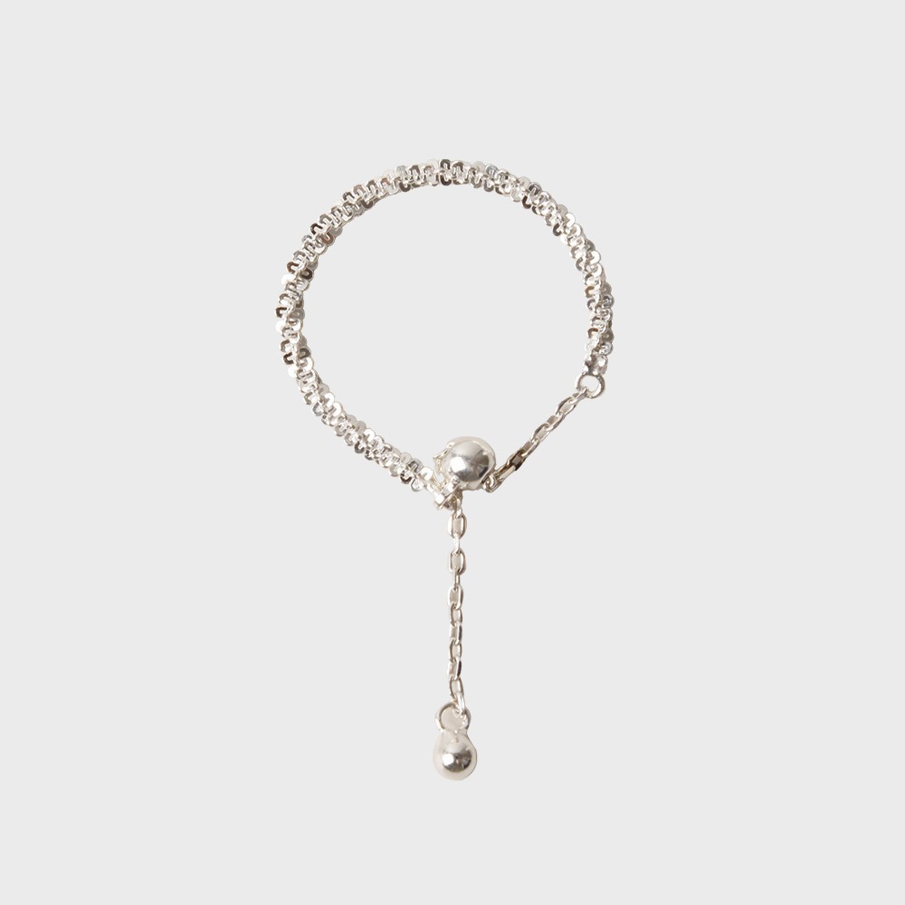 ★TOU★ [Silver 925] WAV405 Rough Glitter Ring