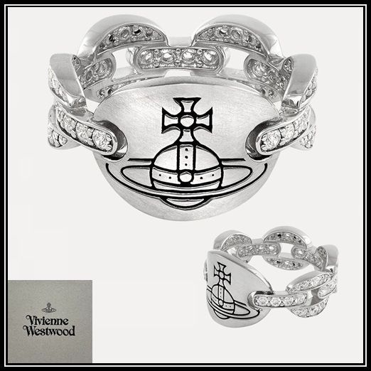 ◆Vivienne Westwood◆ユニセックス オーブ チェーン リング