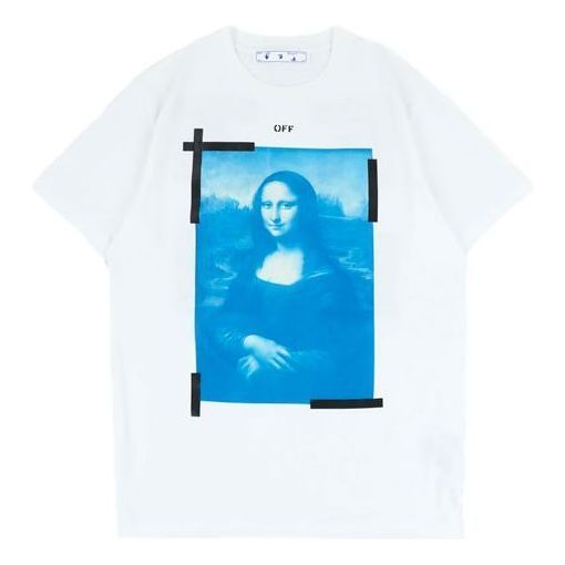 ★OFF-WHITE MONALISA ARROW S/S SLIM TEE アロー ロゴ Tシャツ