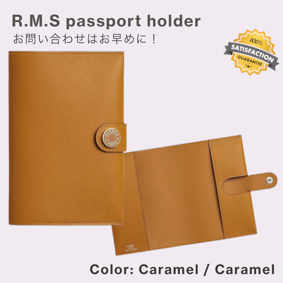 ◇贈り物にも◇ HERMES (エルメス) 《R.M.S》 パスポートケース