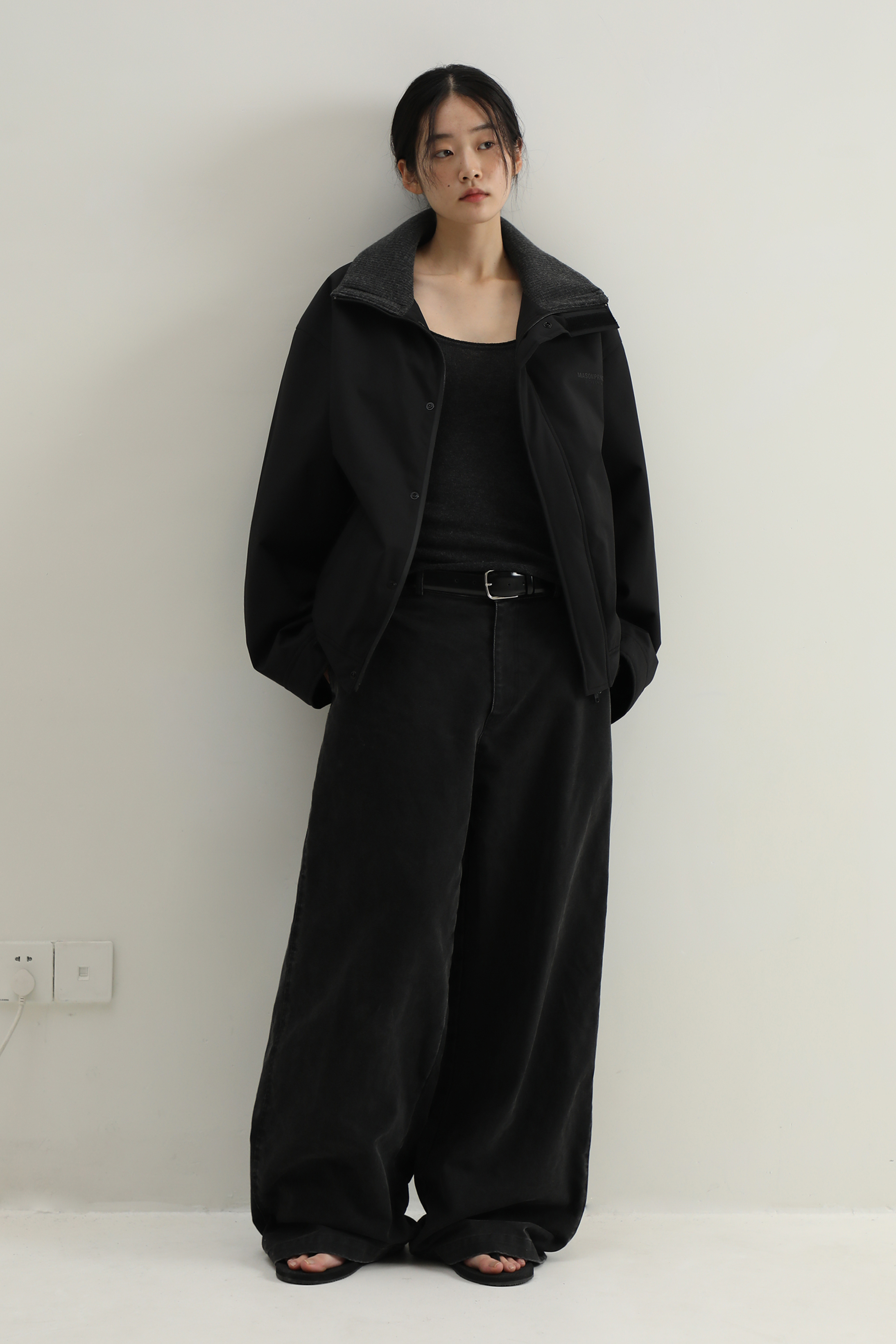 MASONPRINCE 厚手 スタンドカラーブルゾン 防水・防風 MASONPRINCE 厚手 スタンドカラーブルゾン 防水・防風