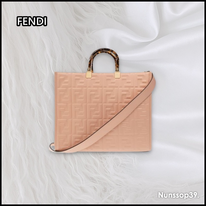 《FENDI》 FF サンシャインミディアムショッパーバッグ
