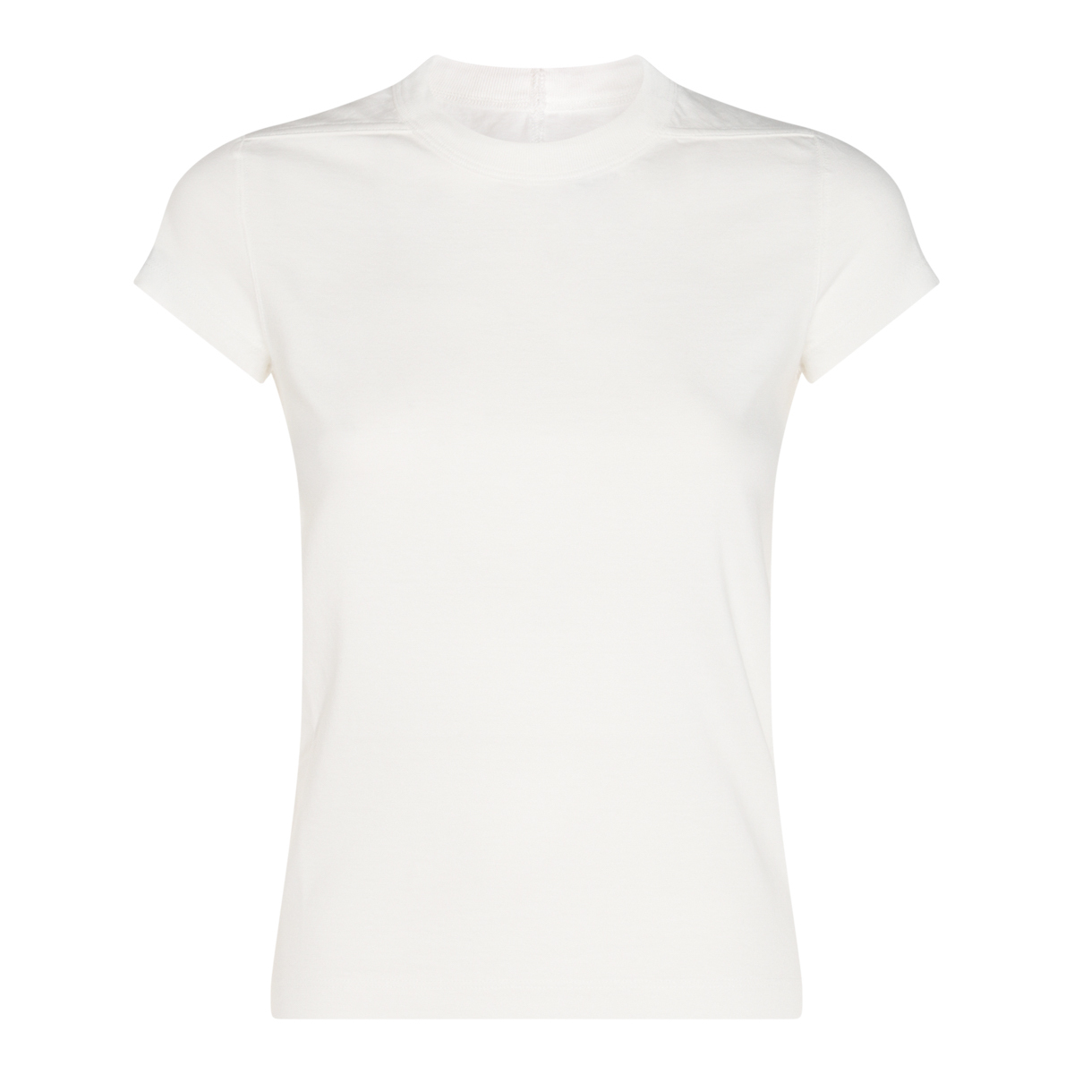 【関税・送料込み】RICK OWENS T-SHIRTS WHITE COTTON T-SHIRT